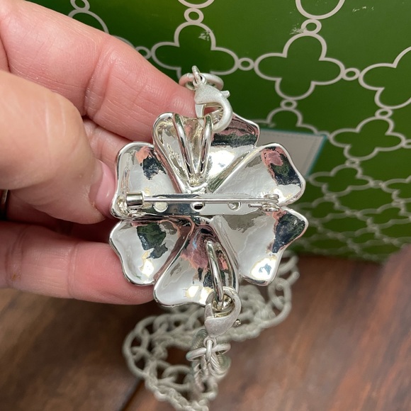 Stella & Dot Brooch Necklace - Picture 5 of 6